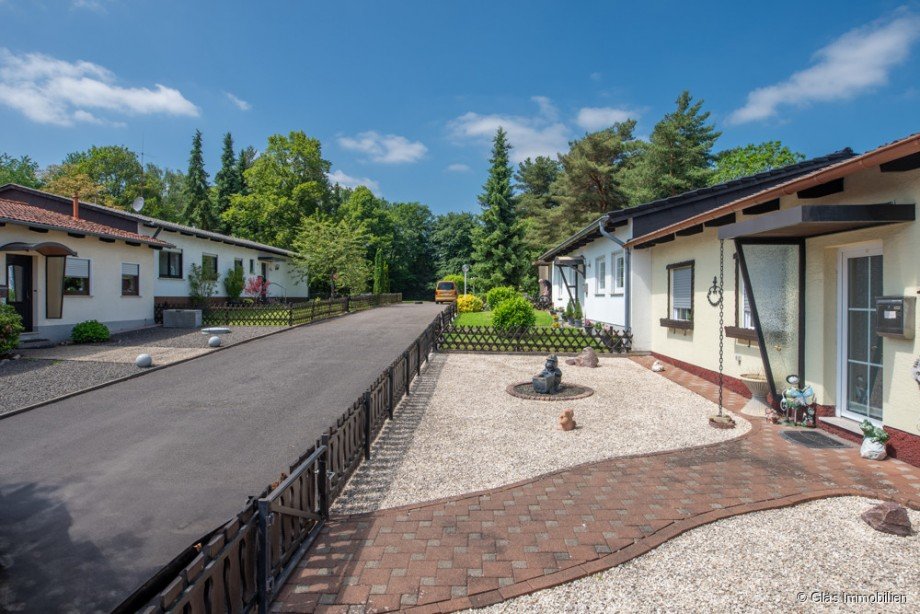 Blick in die Privatstra�e Einfamilienhaus V�lklingen / Lauterbach