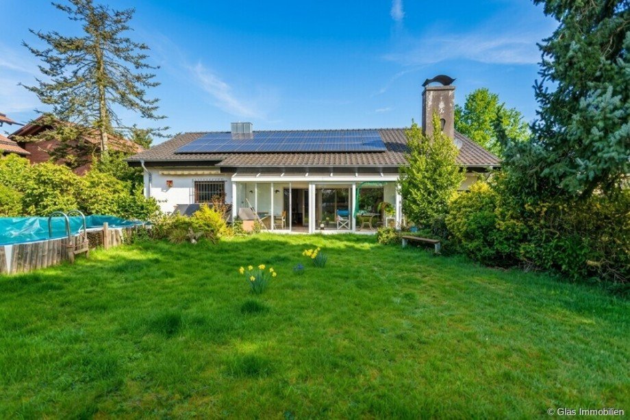 R�ckansicht Einfamilienhaus �berherrn / Altforweiler