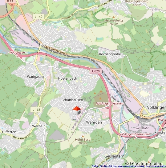 Wohnlage in Wadgassen Zweifamilienhaus Wadgassen