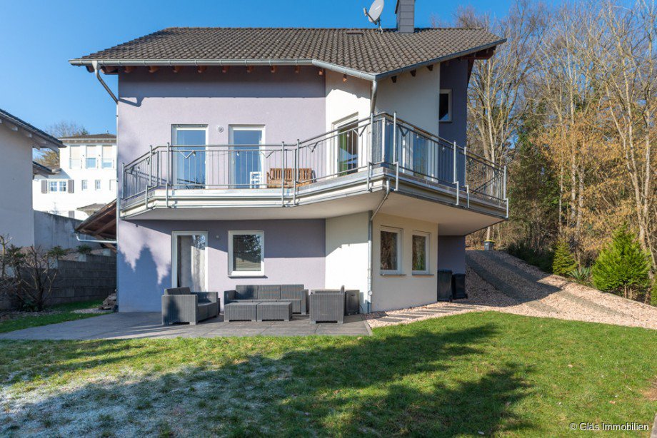 Gartenansicht 2 Einfamilienhaus Neunkirchen-Wiebelskirchen