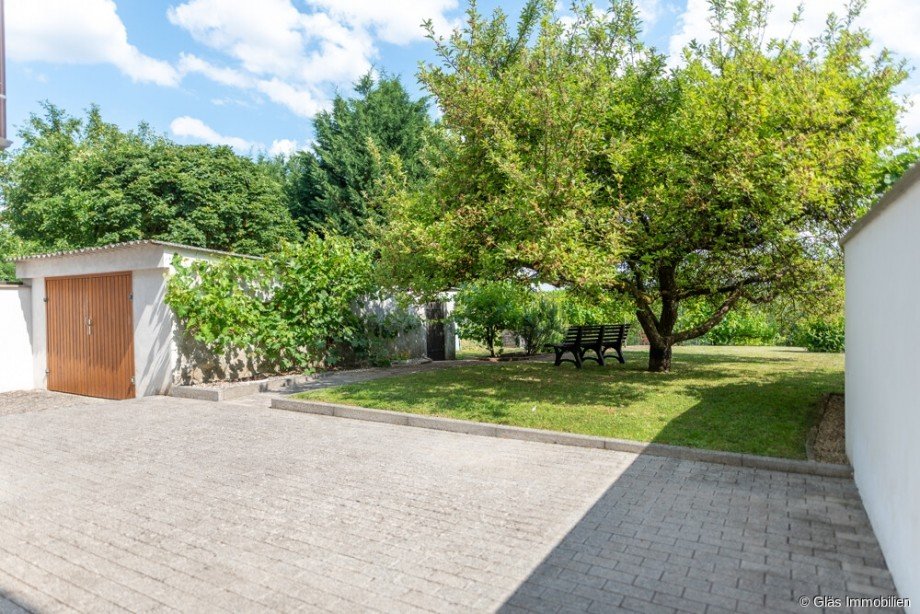 Blick in den Garten Einfamilienhaus V�lklingen / Ludweiler