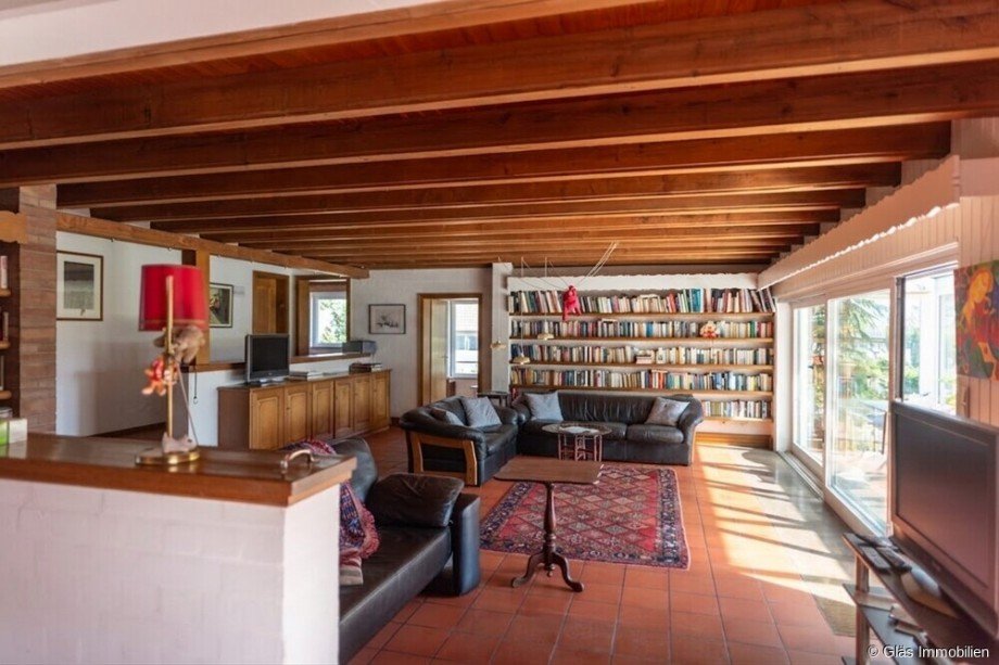 Wohnzimmer mit Wintergarten Einfamilienhaus �berherrn / Altforweiler