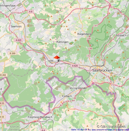Verkehrsg�nstige Wohnlage Einfamilienhaus V�lklingen