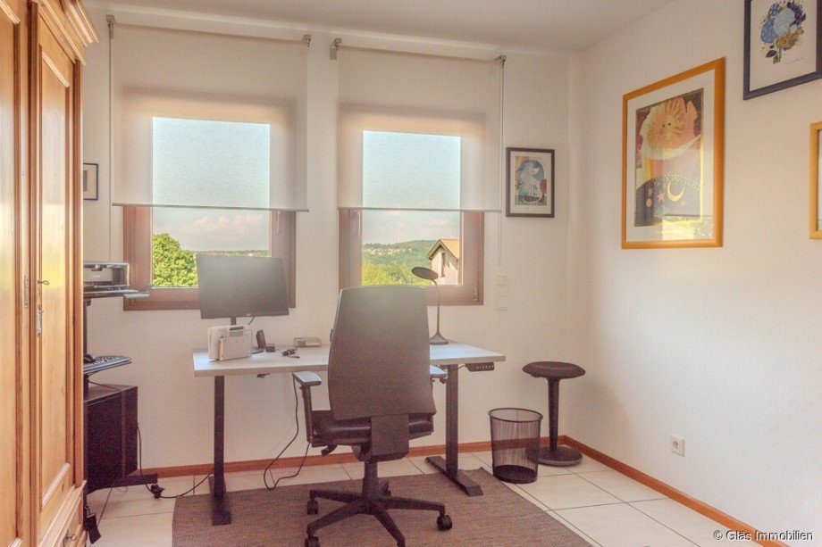 Arbeitszimmer mit Fernsicht Einfamilienhaus Wadgassen