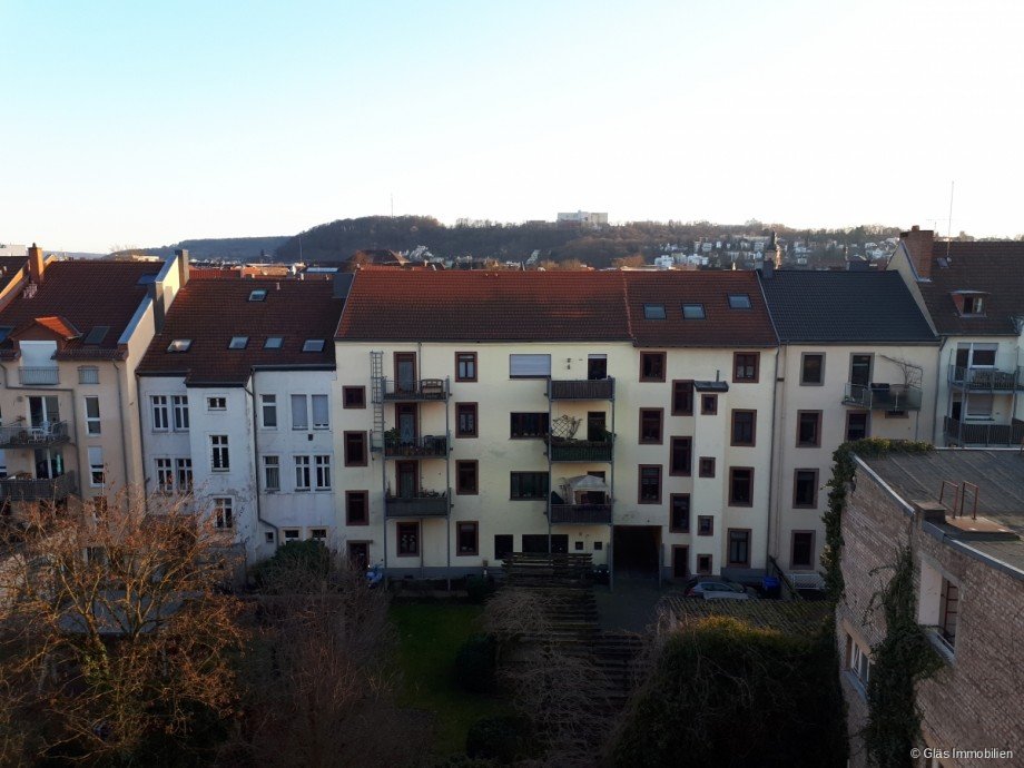 Ausblick K�che Etagenwohnung Saarbr�cken / Sankt Johann