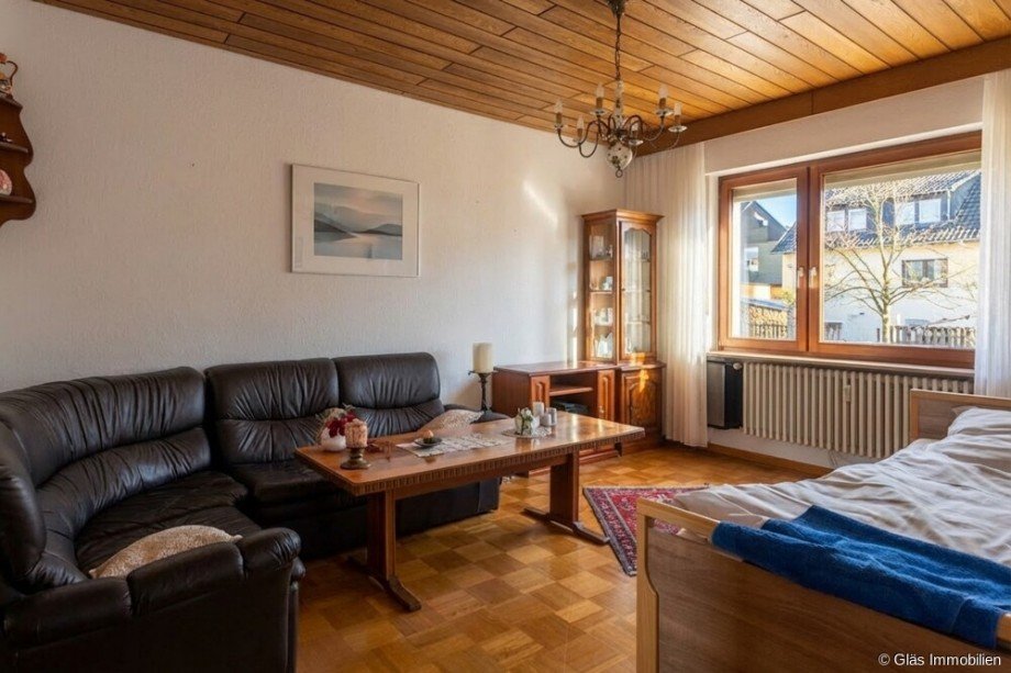 Wohnzimmer Obergeschoss Zweifamilienhaus Saarbr�cken / Gersweiler