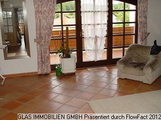 Echte Naturterrakotta-Fliesen auf Fu�bodenheizung Haus Saarlouis