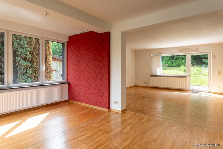 Blick vom Esszimmer Einfamilienhaus V�lklingen / Geislautern
