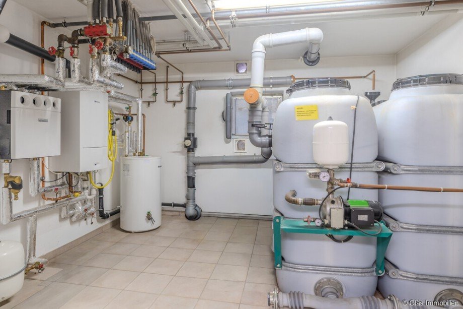 Moderne Haustechnik mit Regenwassernutzung Einfamilienhaus Wadgassen
