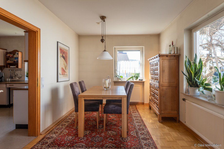 Esszimmer mit angrenzender K�che Einfamilienhaus Blieskastel