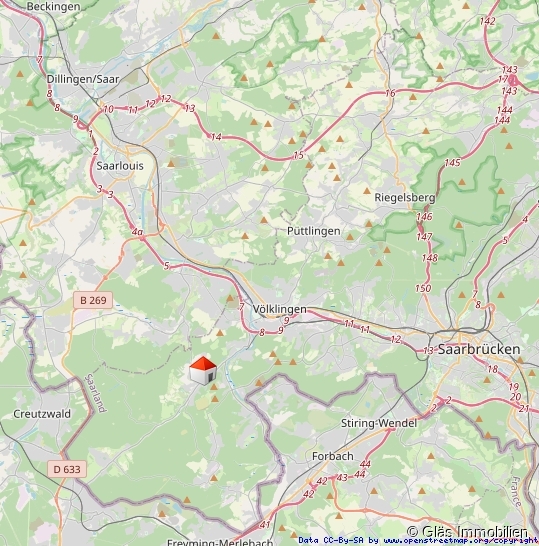 Verkehrsg�nstige Wohnlage Mehrfamilienhaus V�lklingen / Ludweiler