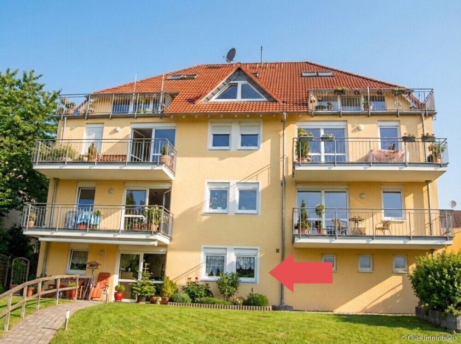 Gartenansicht Souterrainwohnung V�lklingen / Geislautern