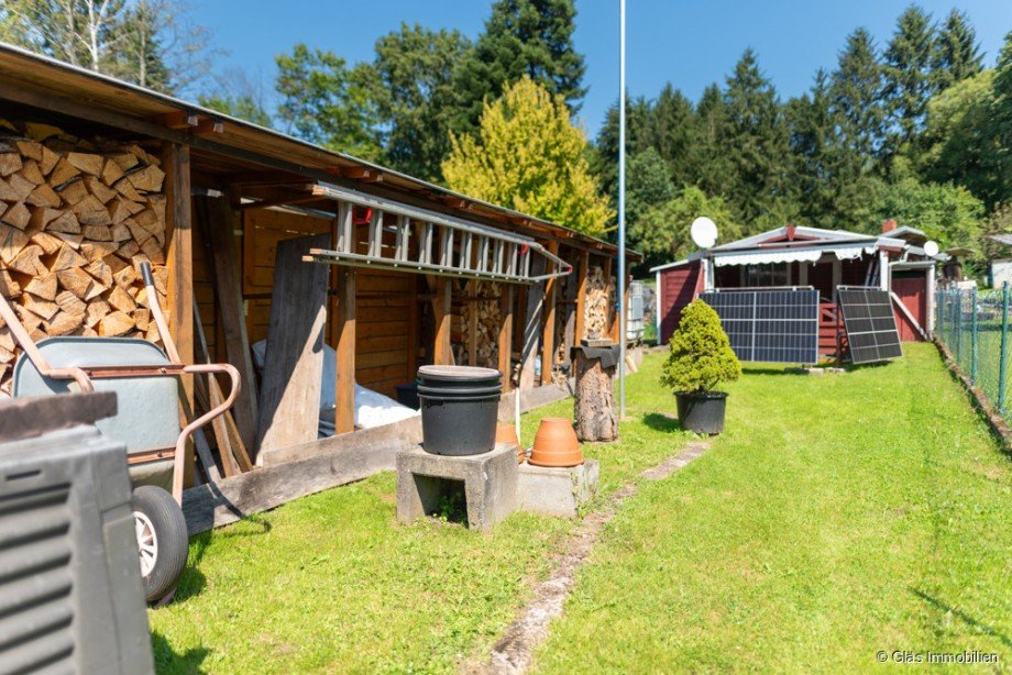 Blick in den Garten Reihenmittelhaus Riegelsberg