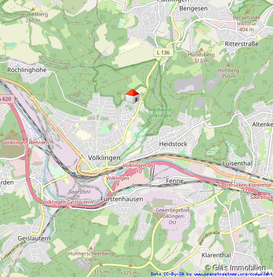 Naturnahe Stadtrandlage Einfamilienhaus V�lklingen