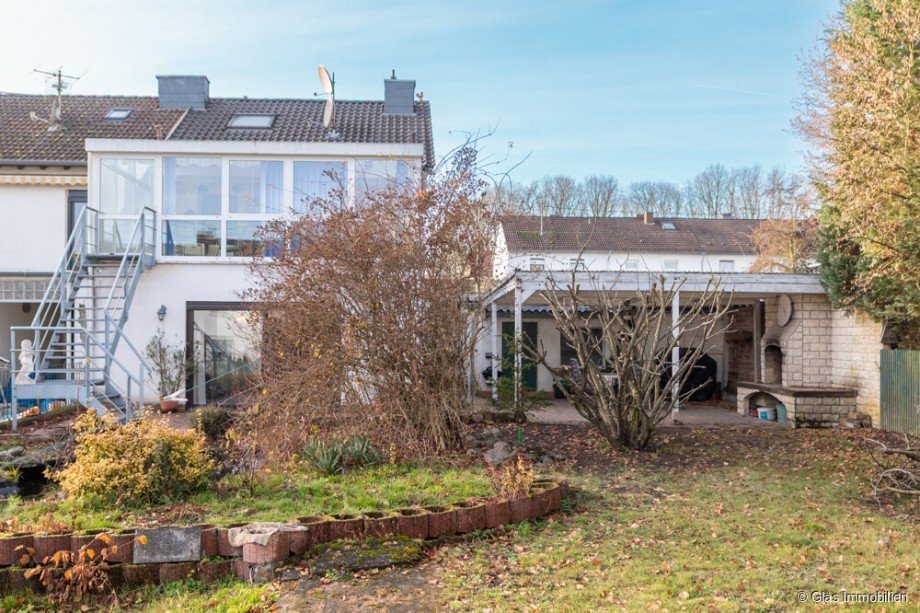 Gartenansicht Reihenendhaus V�lklingen