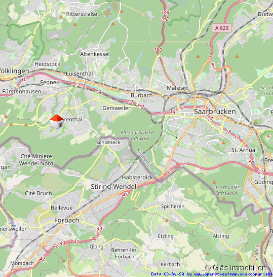 Wohnlage Etagenwohnung Saarbr�cken