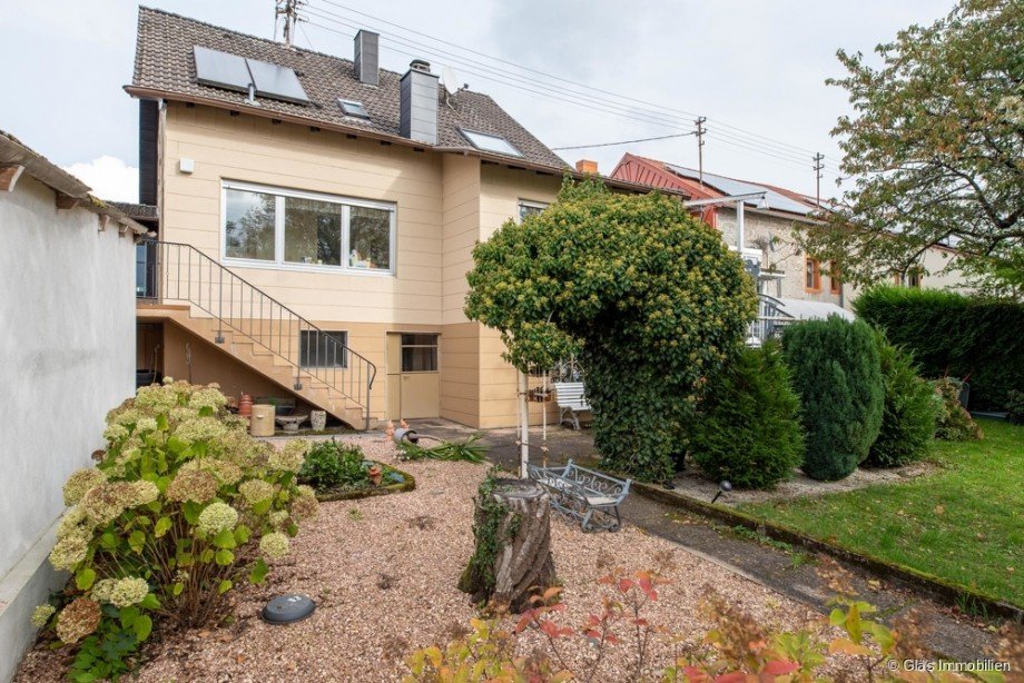 R�ckansicht Einfamilienhaus Wallerfangen / Kerlingen