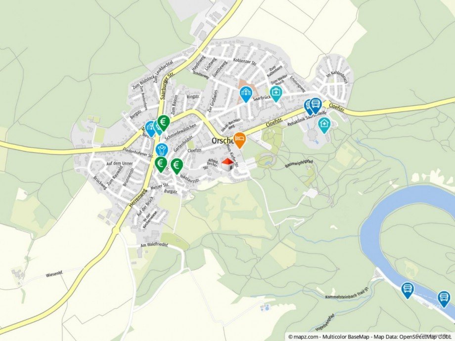 Wohnen an der Saarschleife Etagenwohnung Mettlach / Orscholz