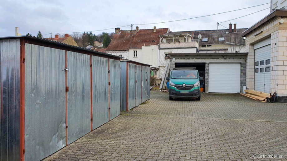 Hoffl�che Halle / Lager / Produktion V�lklingen
