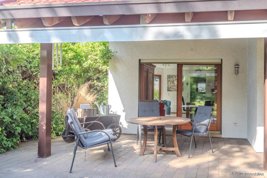 Terrasse mit viel Privatsph�re Einfamilienhaus Wadgassen
