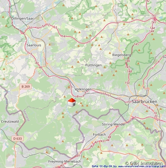 Verkehrsg�nstige Wohnlage Einfamilienhaus V�lklingen
