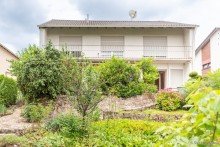 Gartenansicht Kreuzberg - Freistehendes Einfamilienhaus in bester Wohnlage der Mittelstadt V�lklingen
