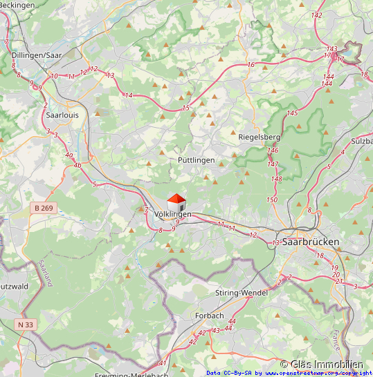 Verkehrsg�nstige Lage Einfamilienhaus V�lklingen