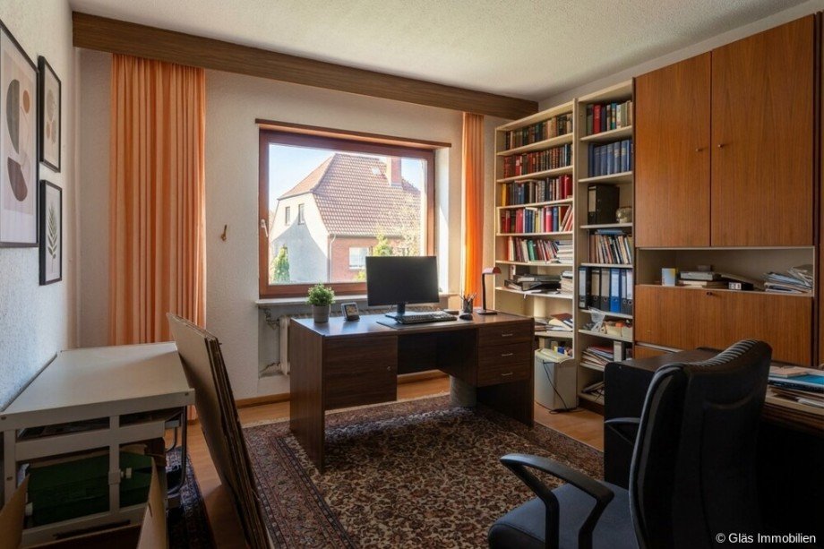 Arbeitszimmer Obergeschoss Zweifamilienhaus Saarbr�cken / Gersweiler
