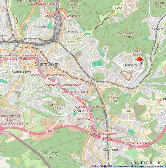 Ruhige Wohnlage Einfamilienhaus Saarbr�cken / Eschberg