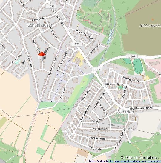 Gefragte Wohnlage in Schaffhausen Wadgassen / Schaffhausen Wohngrundst�ck Schaffhausen - Zwei Baugrundst�cke in gefragter Wohnlage