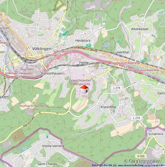 Lage Etagenwohnung Gro�rosseln